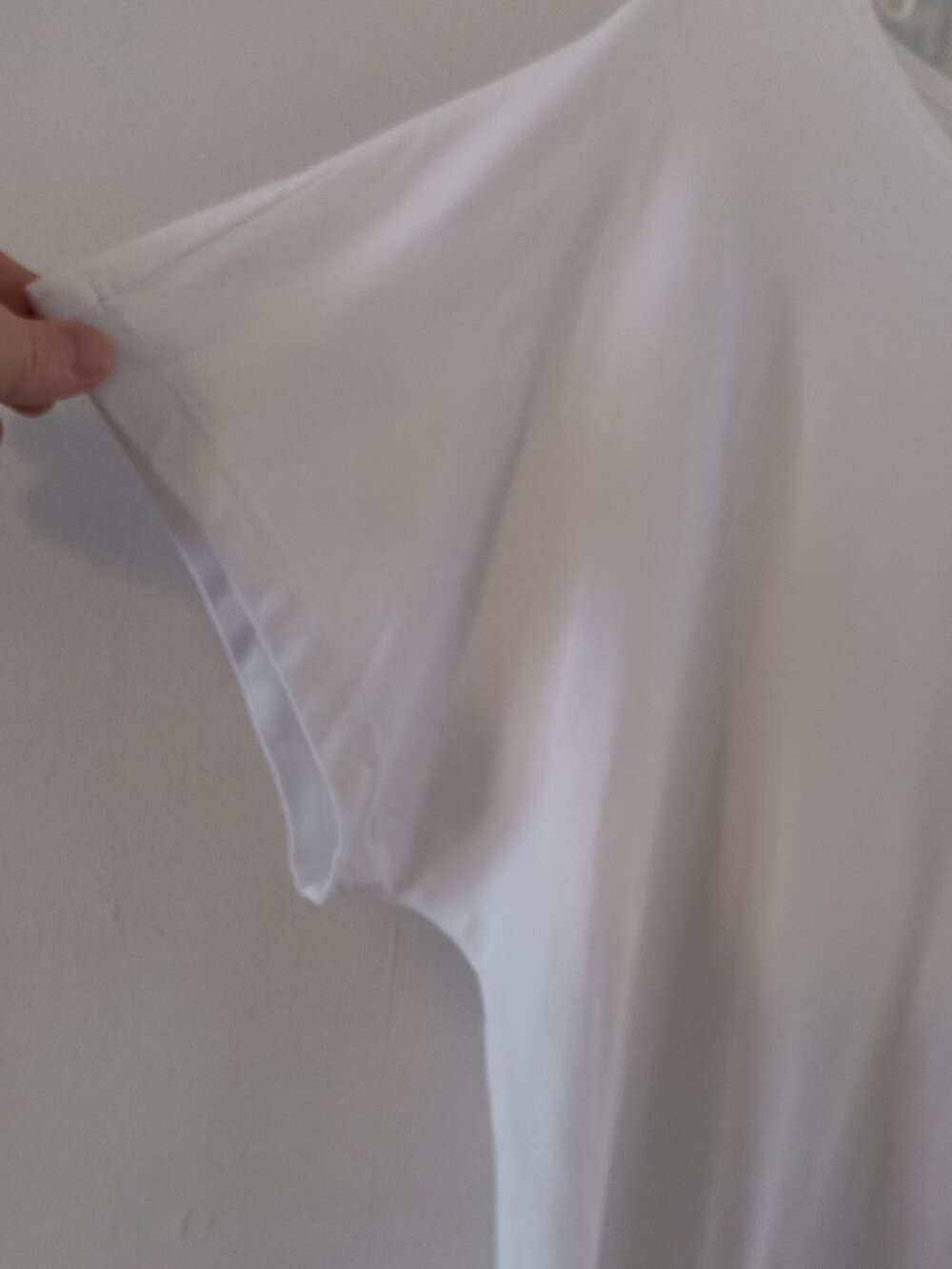 ISCHIKO by OSKA boxy white t shirt with shoulder button details - Picture 2 of 11